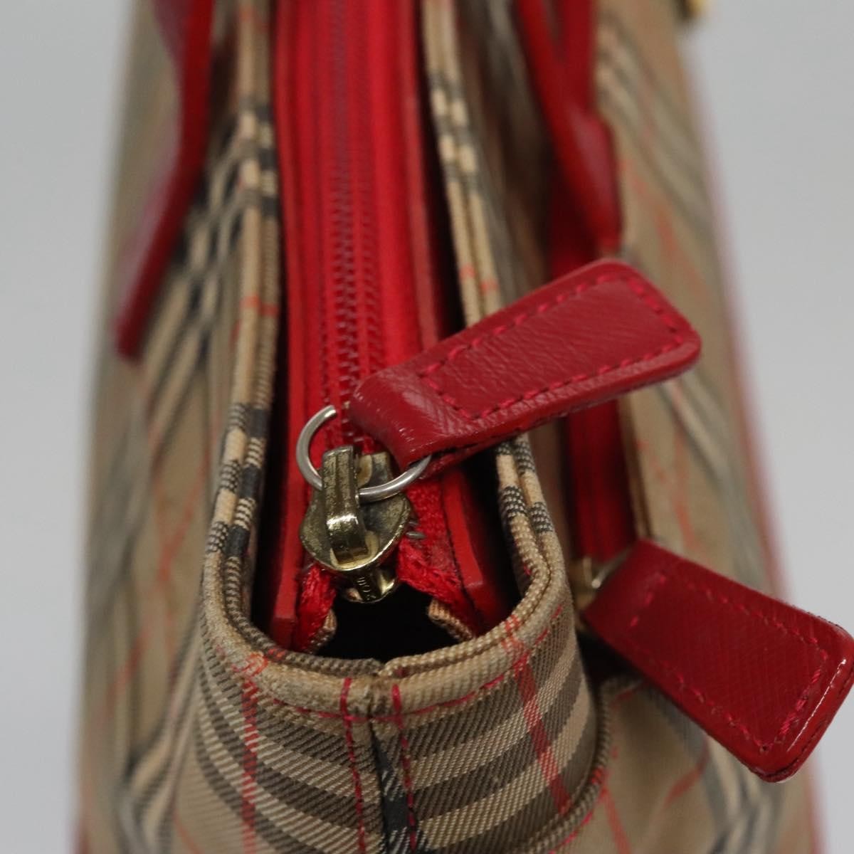 Burberry Nova Check Handbag Nova Check Canvas, BEIGE, CANVAS, Handbag