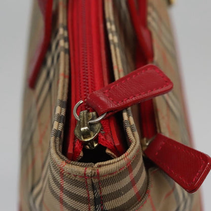 Burberry Nova Check Handbag Nova Check Canvas, BEIGE, CANVAS, Handbag