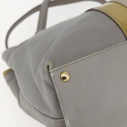 Salvatore Ferragamo Vala tote Leather, GRAY, LEATHER, Tote bag