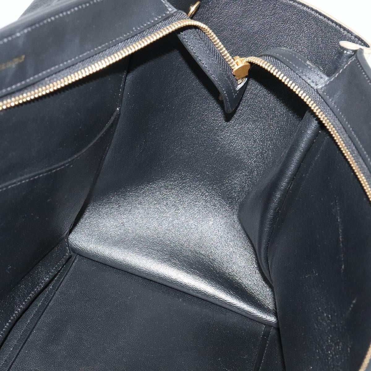 Celine Trapeze Bag Leather, BLUE, LEATHER, Handbag