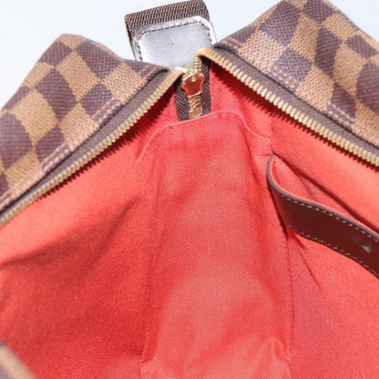 Louis Vuitton Naviglio Handbag Damier, BROWN, CANVAS, Shoulder bag