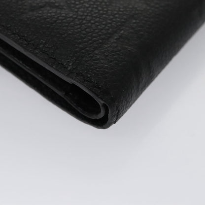 Louis Vuitton Ariane Wallet Monogram Empreinte Leather, BLACK, LEATHER, Wallets