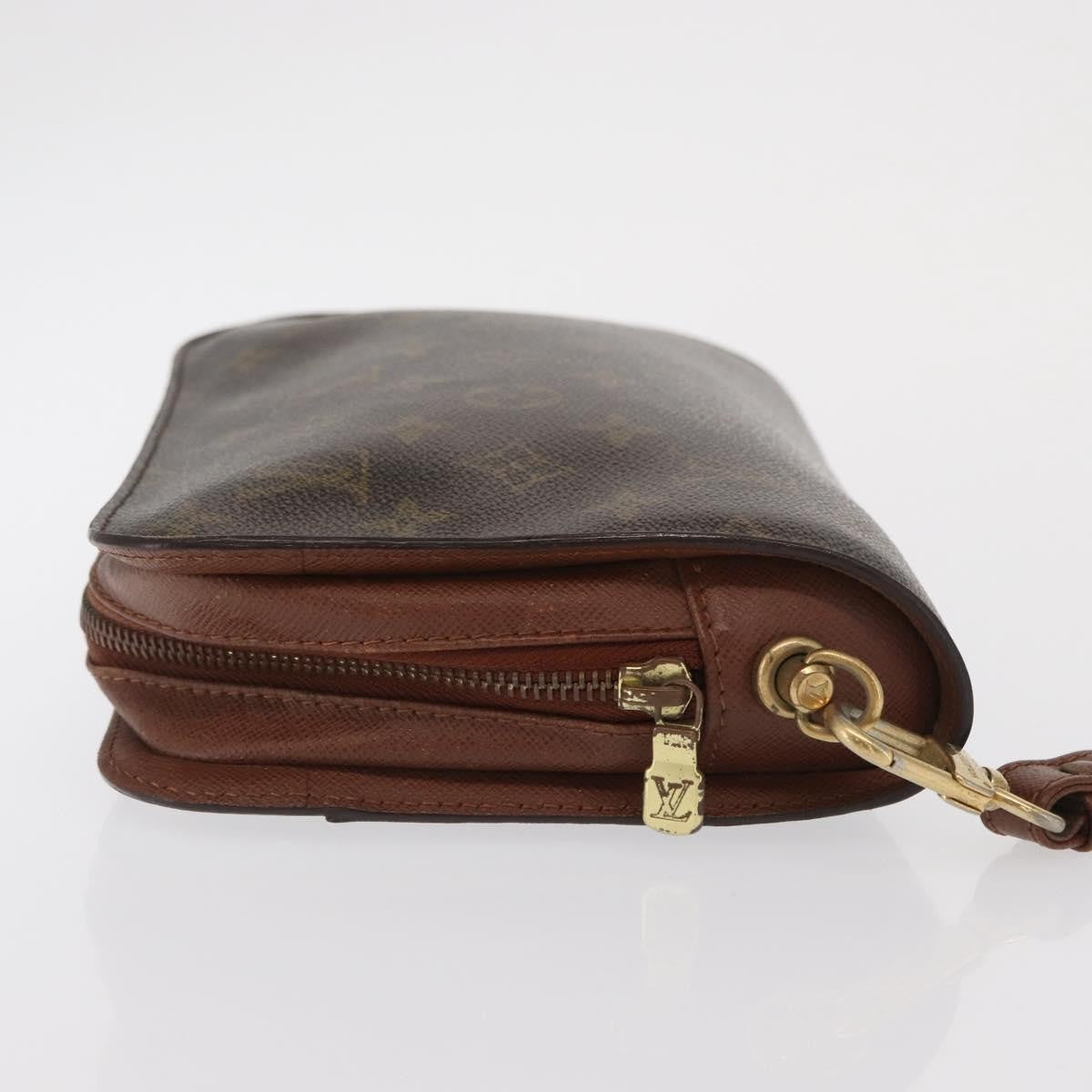 Louis Vuitton Pochette Orsay Monogram Canvas, BROWN, CANVAS, Clutche & pouche