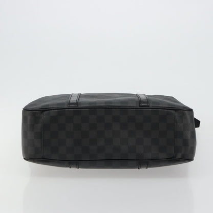 Louis Vuitton Tadao Handbag Damier Graphite, Gray, Canvas, Tote Bag