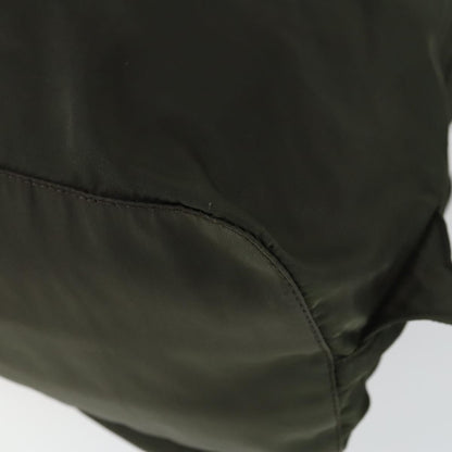 Prada Double Front Pocket Backpack Tessuto, KHAKI, NYLON, Backpack