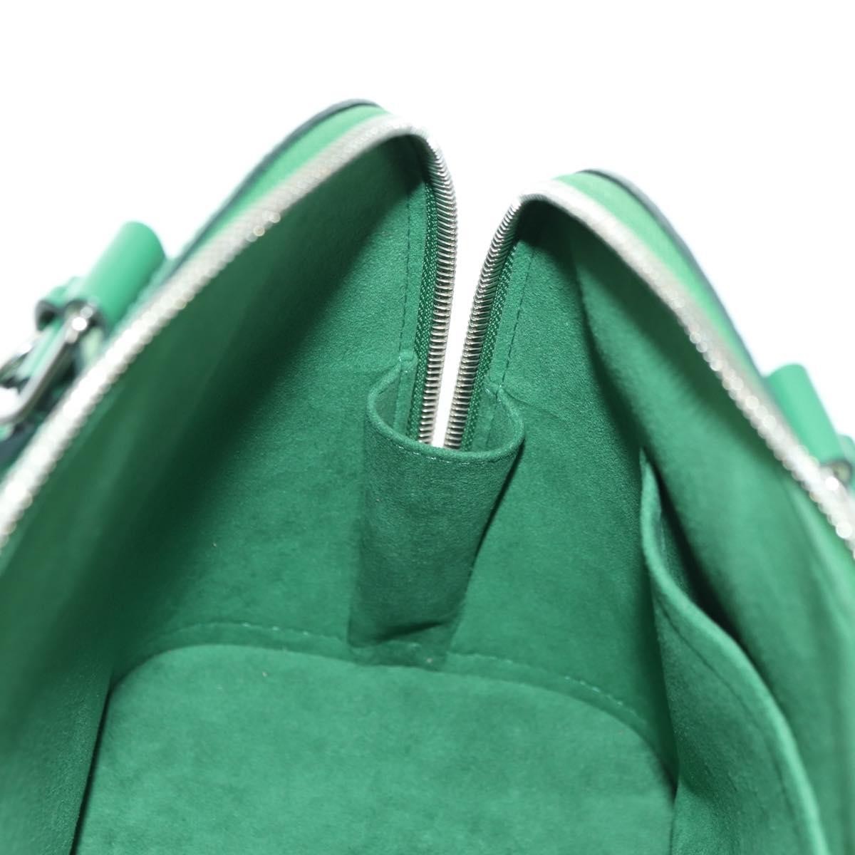 Louis Vuitton Alma Handbag Epi Leather, Green, Leather, Handbag