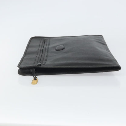 Gucci Vintage clutch Bag Leather, BLACK, LEATHER, Clutche & pouche