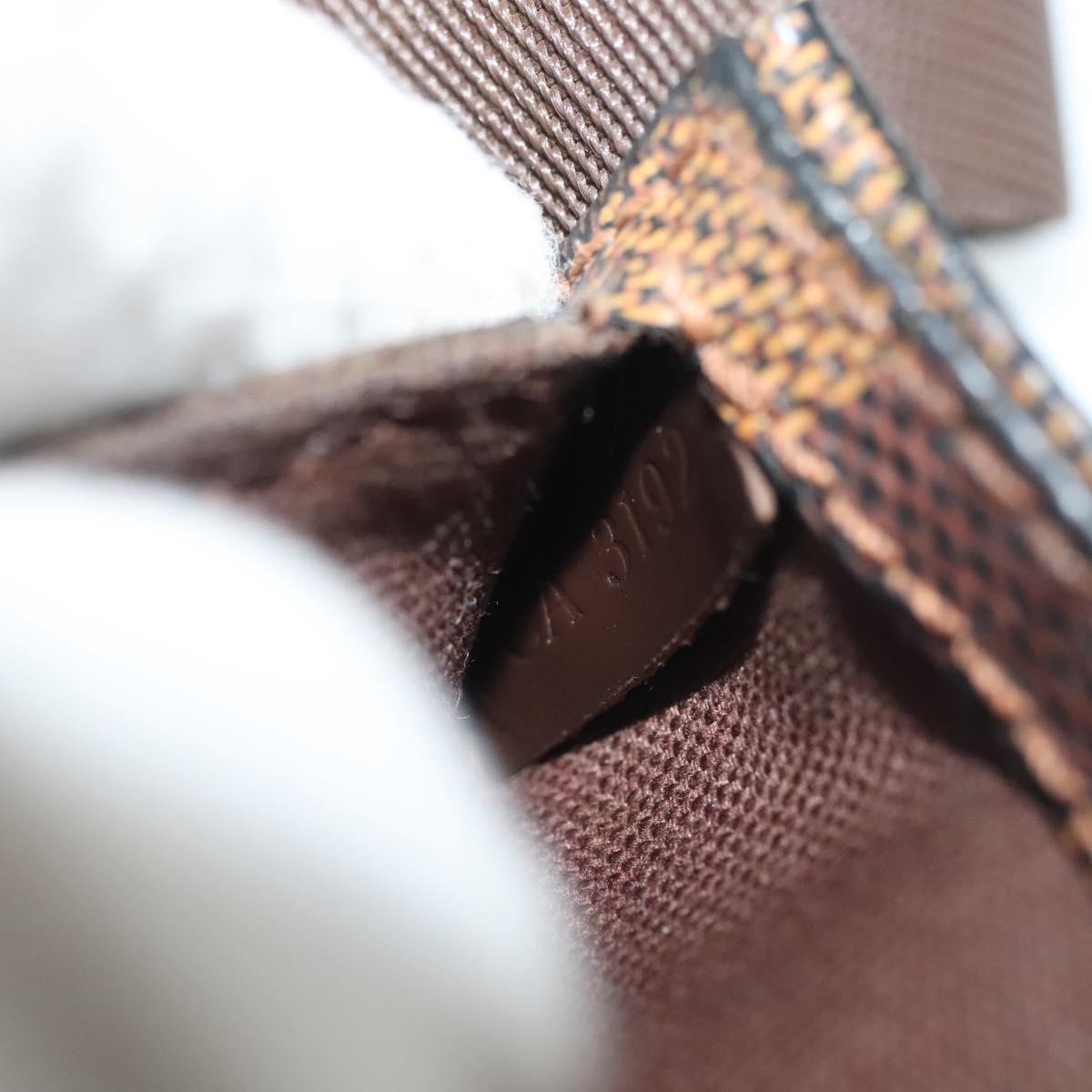 Louis Vuitton Geronimos Waist Bag Damier, BROWN, CANVAS, Shoulder bag