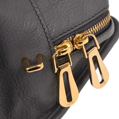Loewe Amazona Bag Leather, GRAY, LEATHER, Handbag