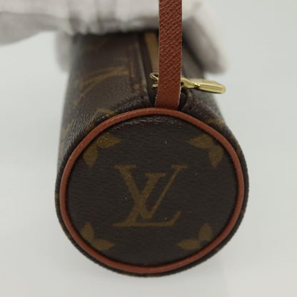 Louis Vuitton Papillon Pochette Monogram Canvas, BROWN, CANVAS, Handbag