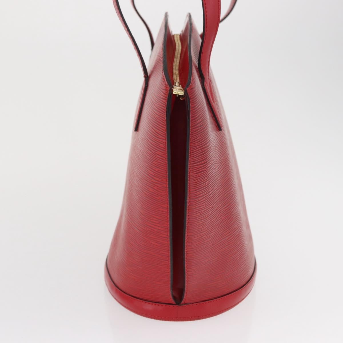 Louis Vuitton Saint Jacques Handbag Epi Leather, RED, LEATHER, Shoulder bag