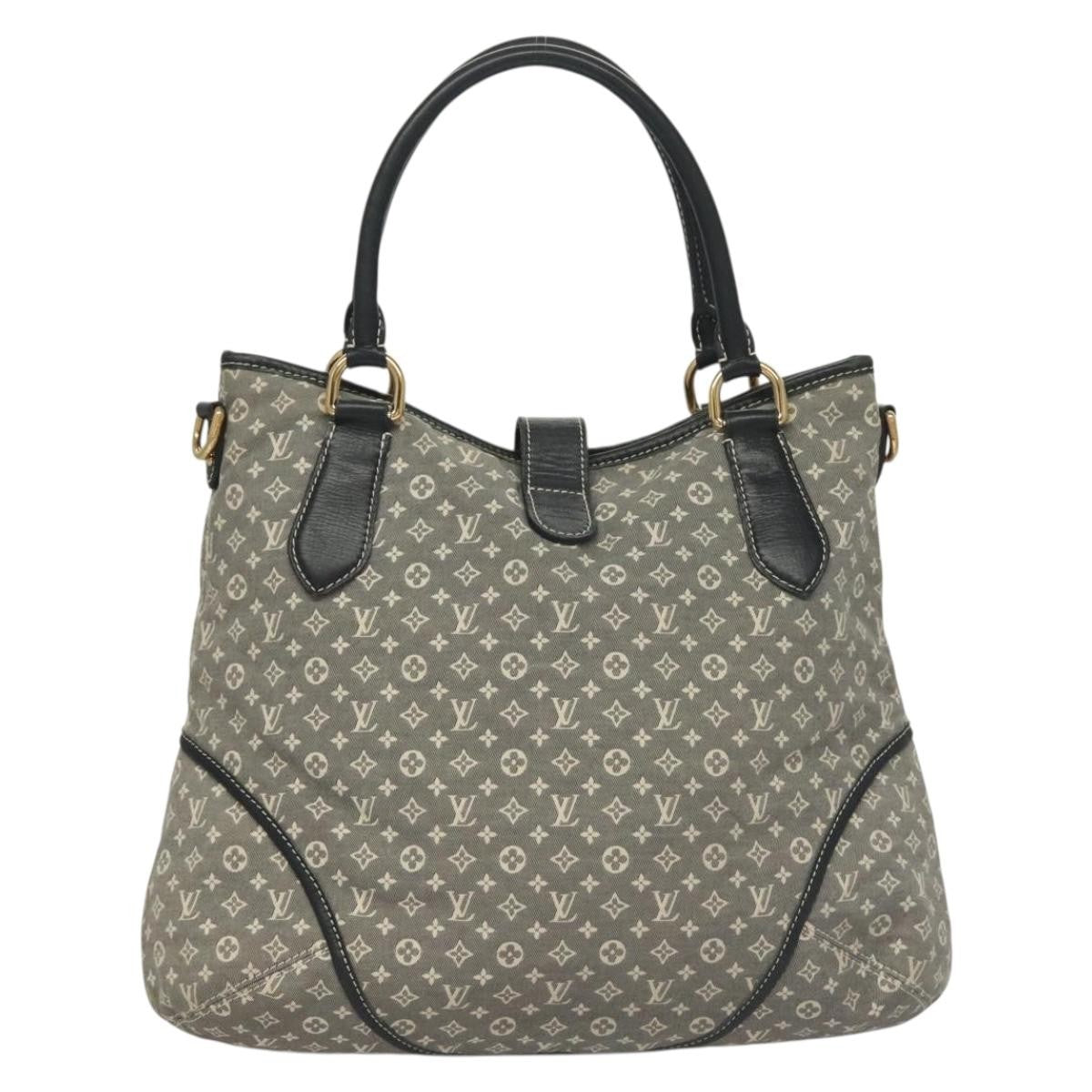Louis Vuitton Elegie Handbag Monogram Idylle, NAVY, CANVAS, Handbag