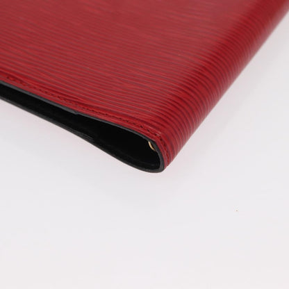 Louis Vuitton Agenda Cover Epi Leather, RED, LEATHER, Wallets