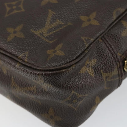 Louis Vuitton Trousse Toilette Monogram Canvas, BROWN, CANVAS, Clutche & pouche