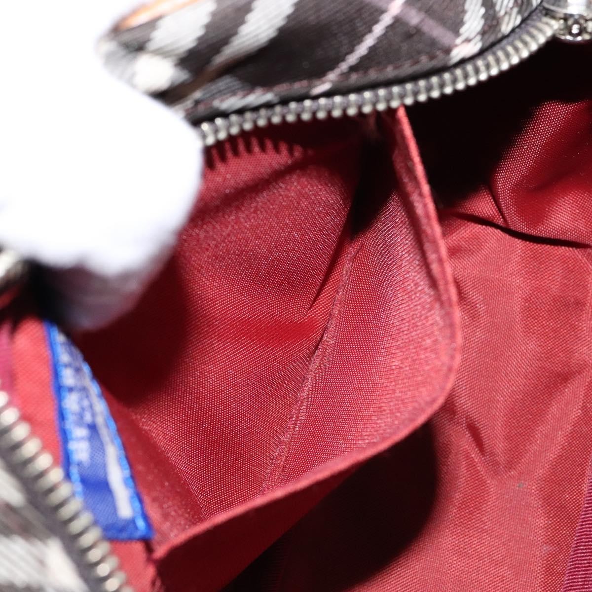 Burberry Nova Check Blue Label Canvas, BROWN, CANVAS, Shoulder bag