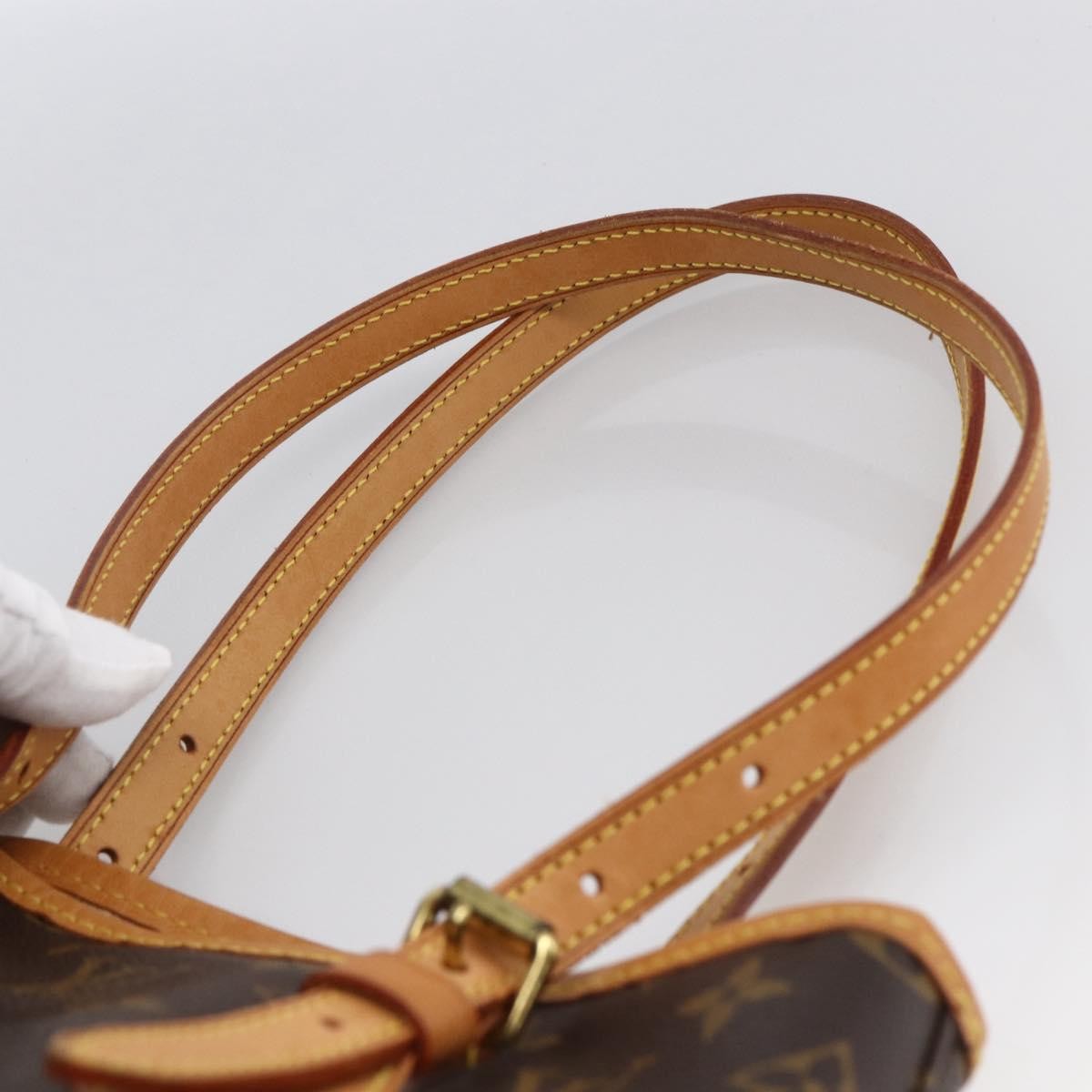Louis Vuitton Bucket Bag Monogram Canvas, BROWN, CANVAS, Shoulder bag