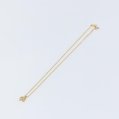 Christian Dior CD Logo necklace Metal, GOLD, METAL, Necklace