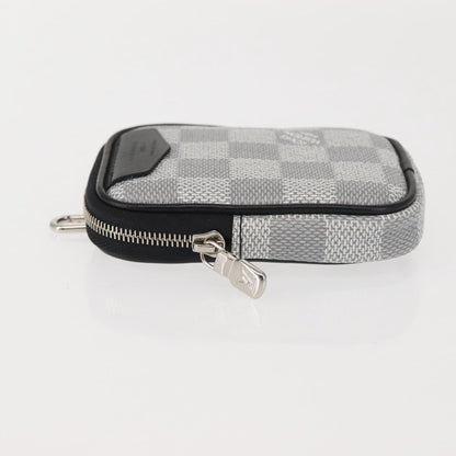 Louis Vuitton Modular Pouch Limited Edition Damier Graphite 3D, GRAY, CANVAS, Clutche & pouche
