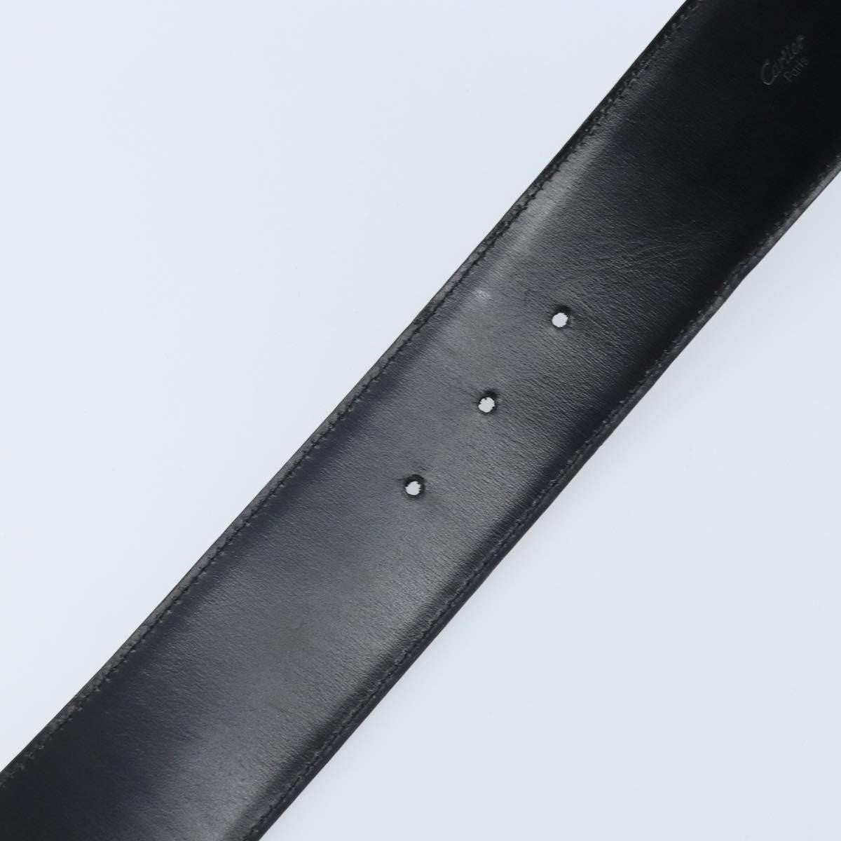 Cartier Trinity belt Leather, Black, Leather, Belt