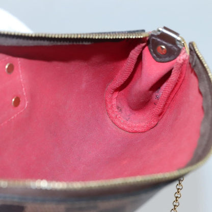 Louis Vuitton Eva Handbag Damier, BROWN, CANVAS, Shoulder bag