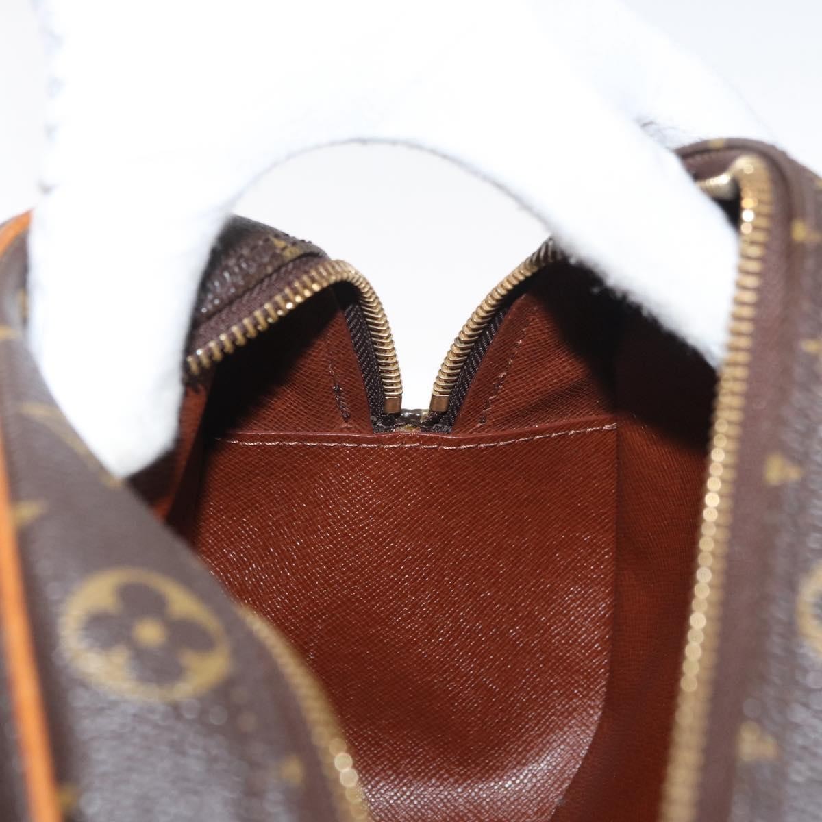 Louis Vuitton Blois Handbag Monogram Canvas, Brown, Canvas, Shoulder Bag
