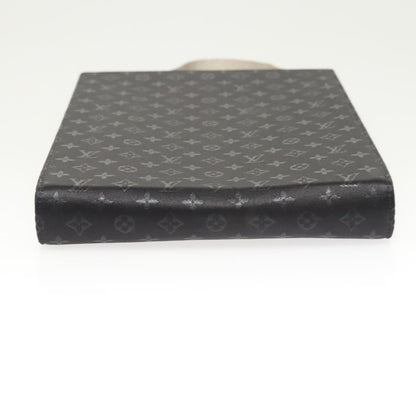 Louis Vuitton Saint Ange Handbag Monogram Satin, BLACK, SATIN, Handbag