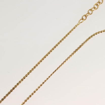 Christian Dior CD Pendant Necklace Metal, GOLD, METAL, Necklace