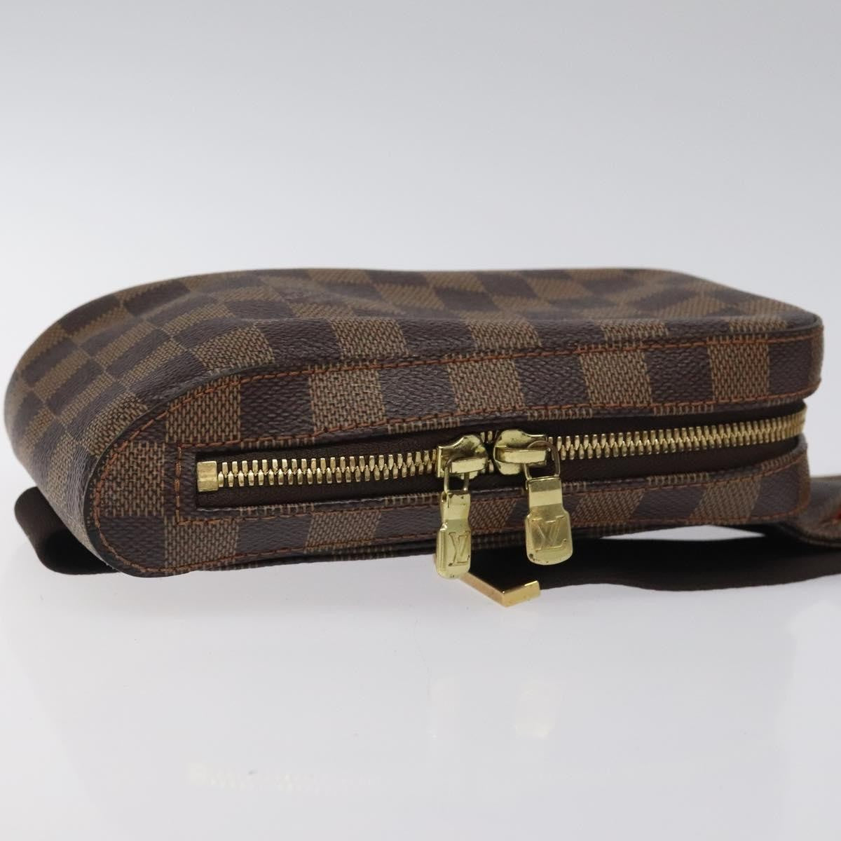 Louis Vuitton Geronimos Waist Bag Damier, BROWN, CANVAS, Shoulder bag