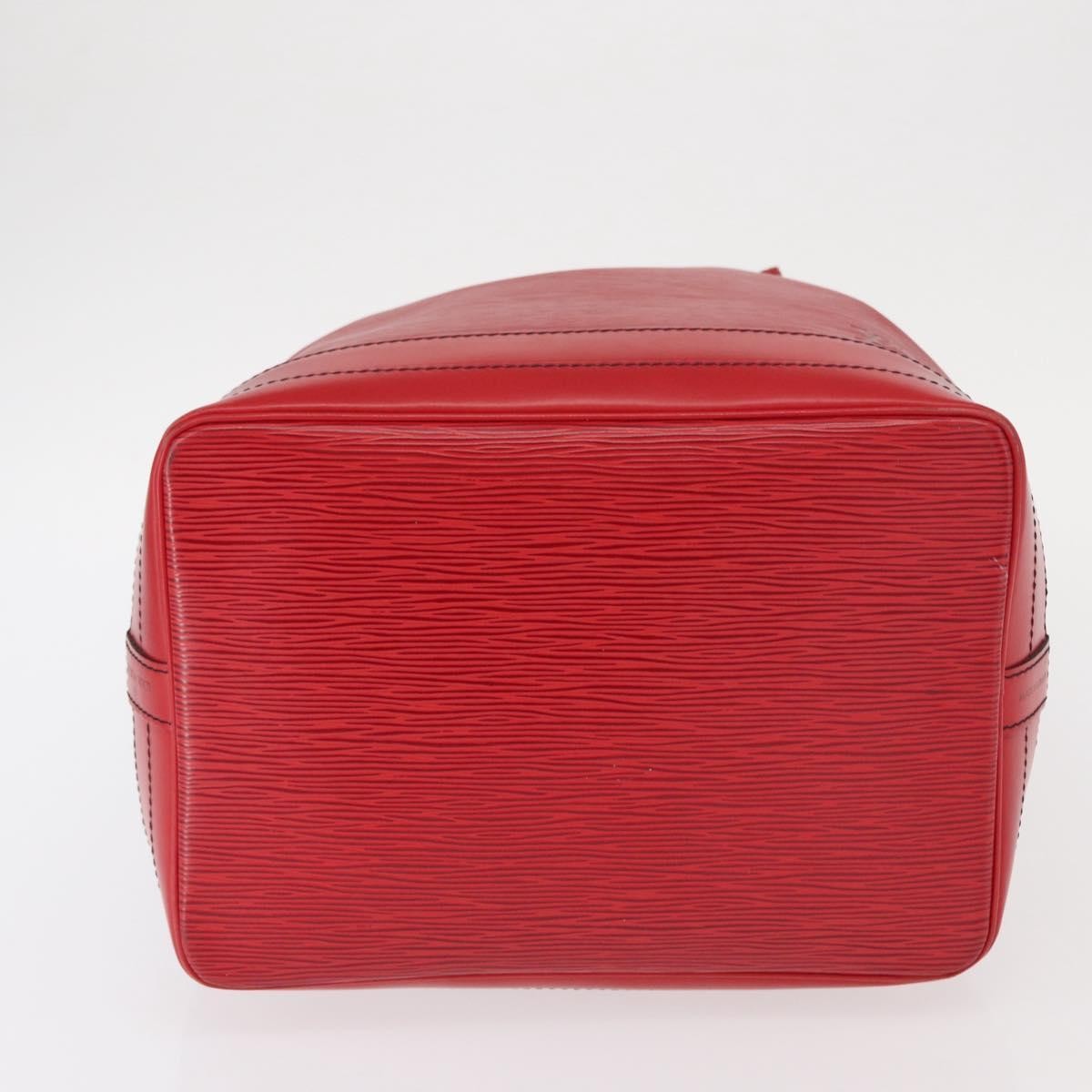 Louis Vuitton Petit Noe NM Handbag Epi Leather, RED, LEATHER, Shoulder bag