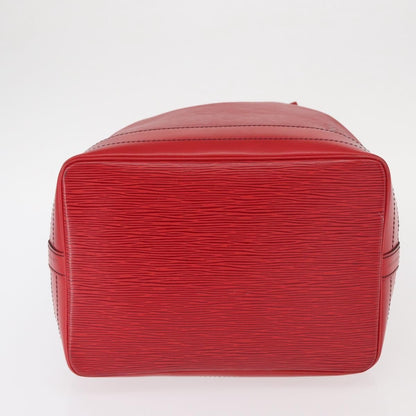 Louis Vuitton Petit Noe NM Handbag Epi Leather, RED, LEATHER, Shoulder bag