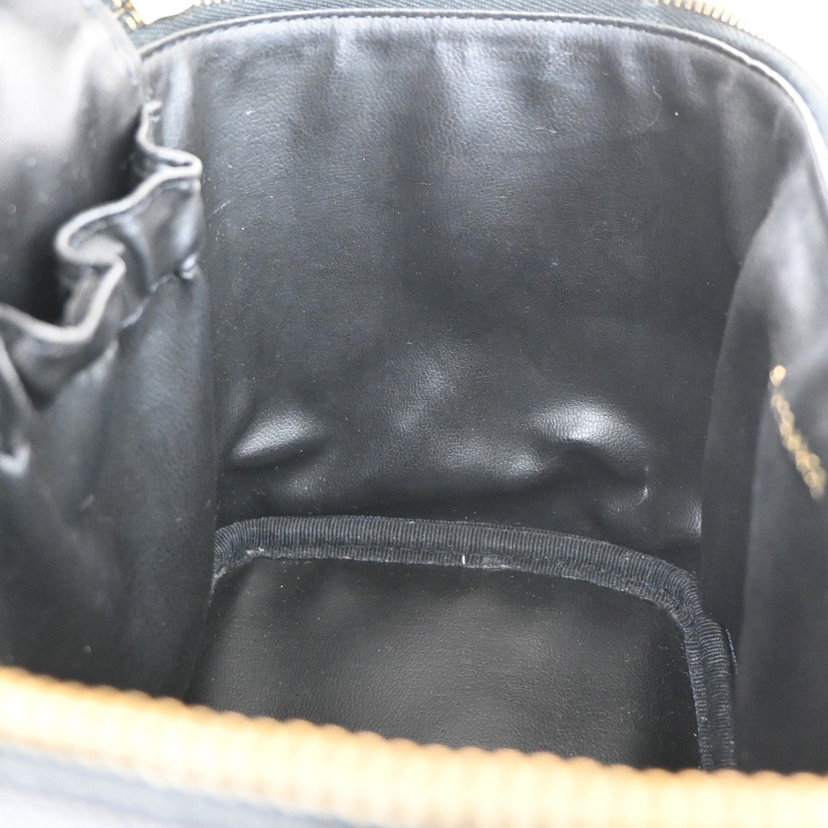 Chanel Vintage Timeless Vanity Case Caviar, BLACK, LEATHER, Handbag