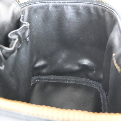 Chanel Vintage Timeless Vanity Case Caviar, BLACK, LEATHER, Handbag