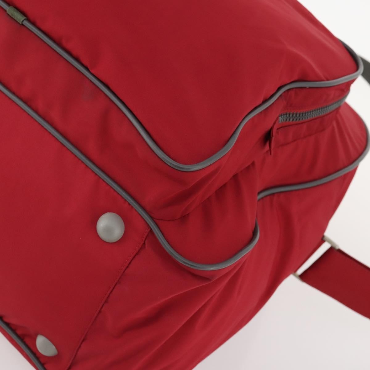 Prada Sport Line Boston Bag Nylon, Red, Nylon, Travel Bag