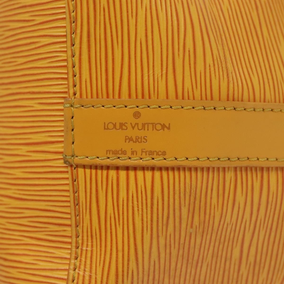 Louis Vuitton Petit Noe Handbag Epi Leather, YELLOW, LEATHER, Handbag