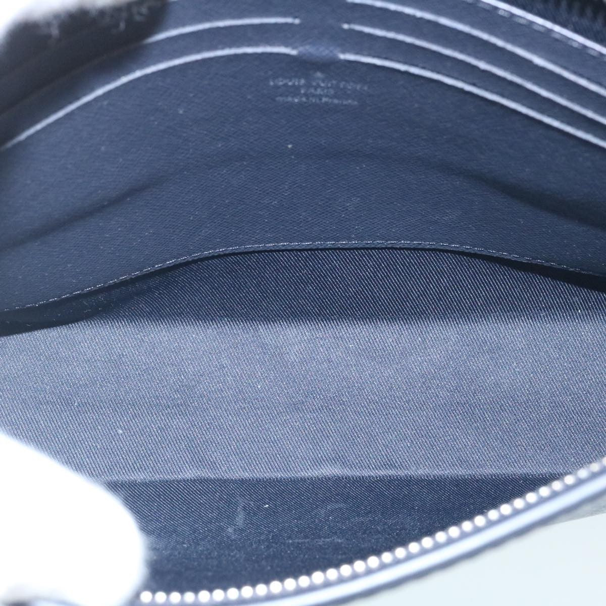 Louis Vuitton Pochette Voyage Limited Edition Chapman Savane Monogram Canvas, NAVY, CANVAS, Clutche & pouche