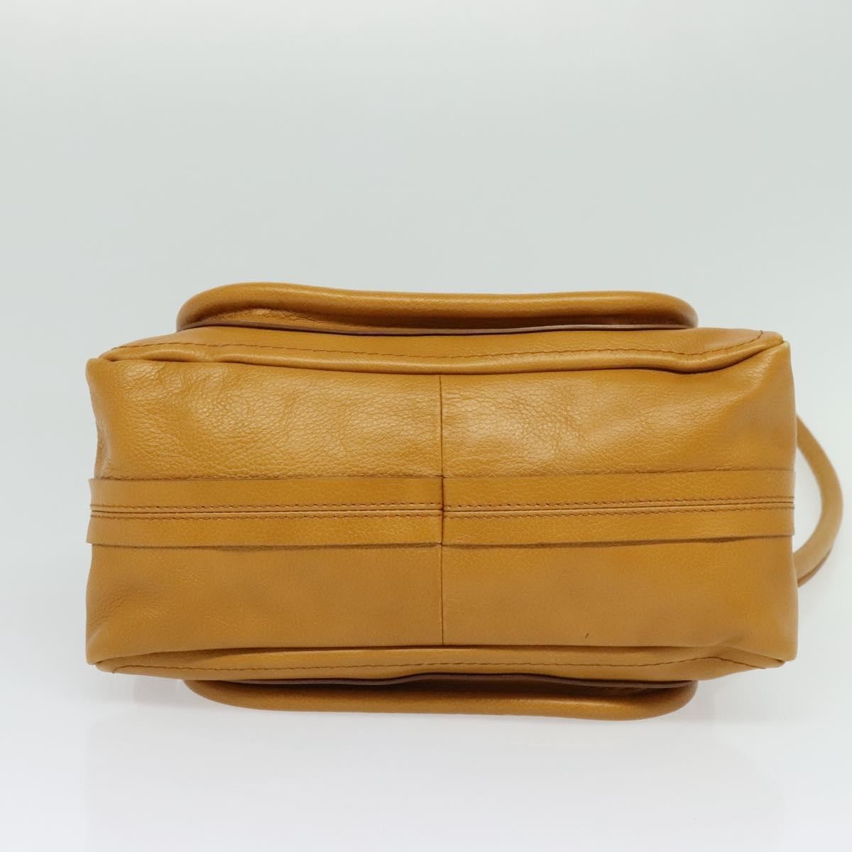 Chloe Paraty Top Handle Bag Leather, GOLD, LEATHER, Handbag