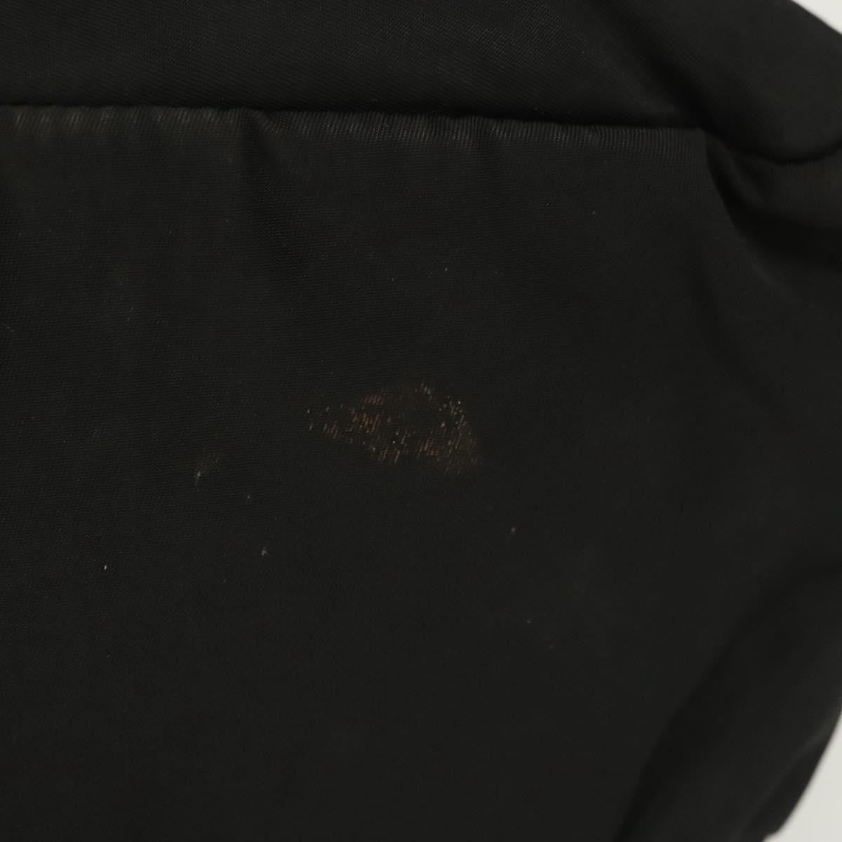 Prada Vintage Zip Handbag Tessuto, BLACK, NYLON, Handbag