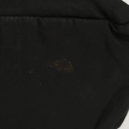 Prada Vintage Zip Handbag Tessuto, BLACK, NYLON, Handbag
