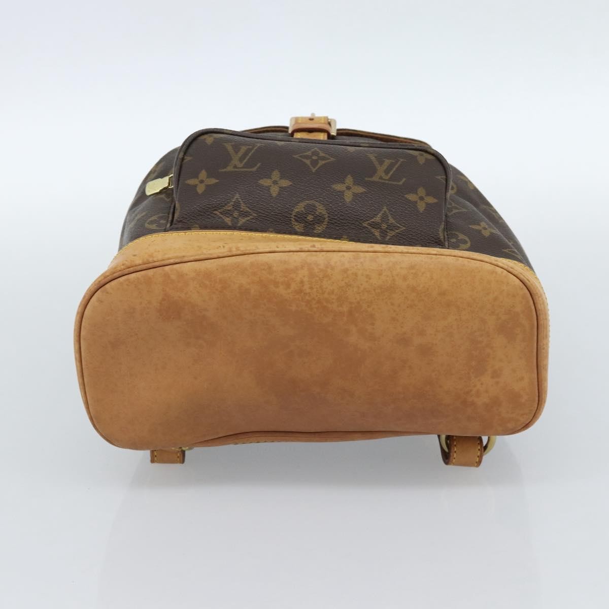 Louis Vuitton Vintage Montsouris Backpack Monogram Canvas, Brown, Canvas, Backpack