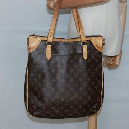 Louis Vuitton Odeon Handbag Monogram Canvas, BROWN, CANVAS, Handbag