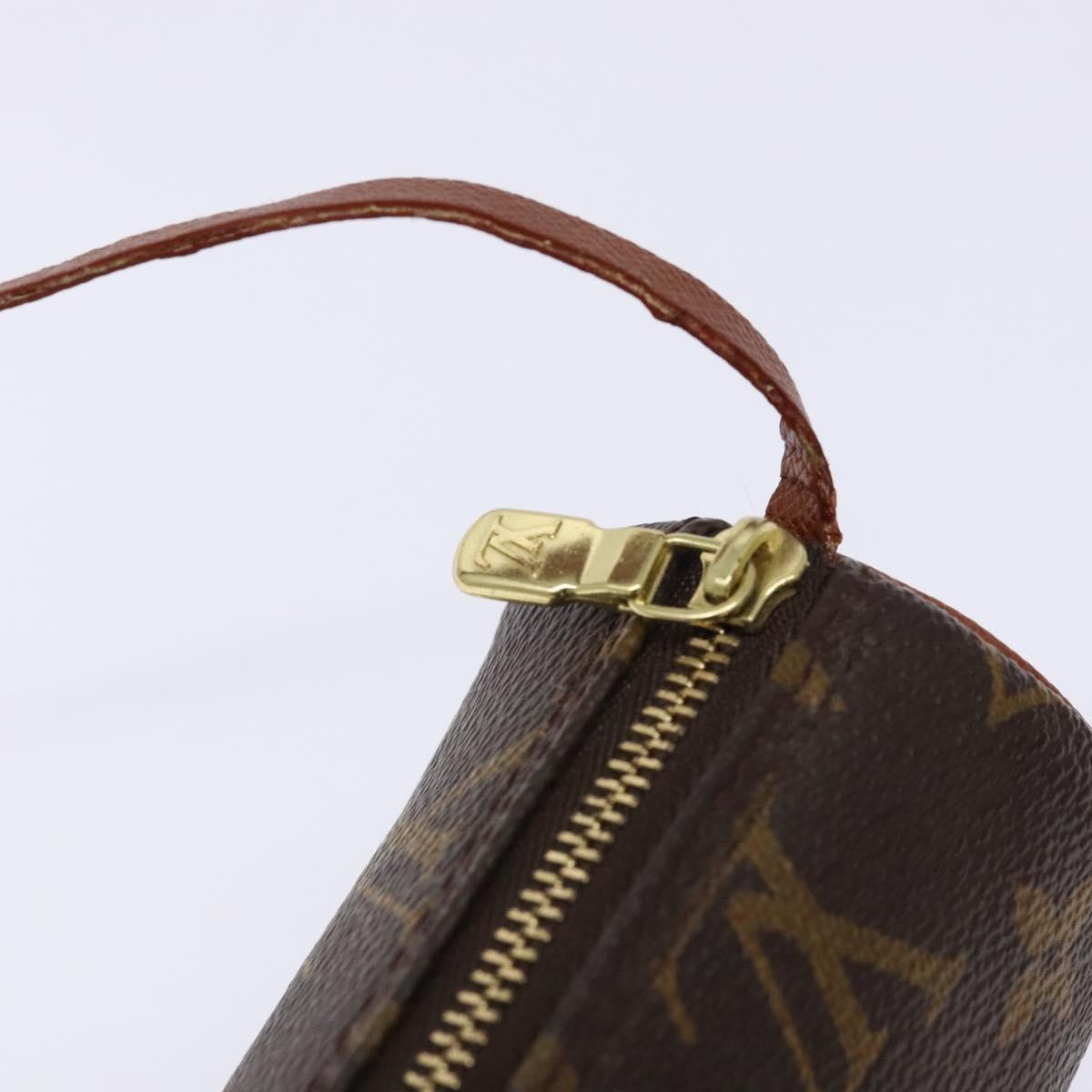 Louis Vuitton Papillon Pochette Monogram Canvas, BROWN, CANVAS, Handbag