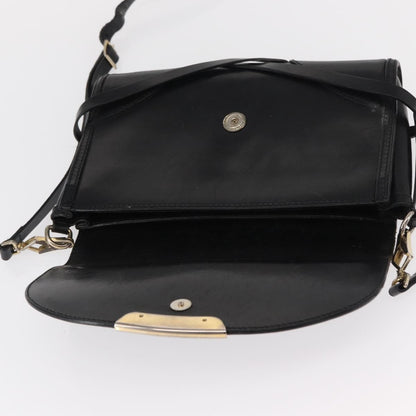 Burberry Bridle Abbott Crossbody Bag Leather, BLACK, LEATHER, Shoulder bag