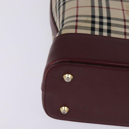 Burberry Nova Check Tote canvas check pattern, BEIGE, CANVAS, Tote bag