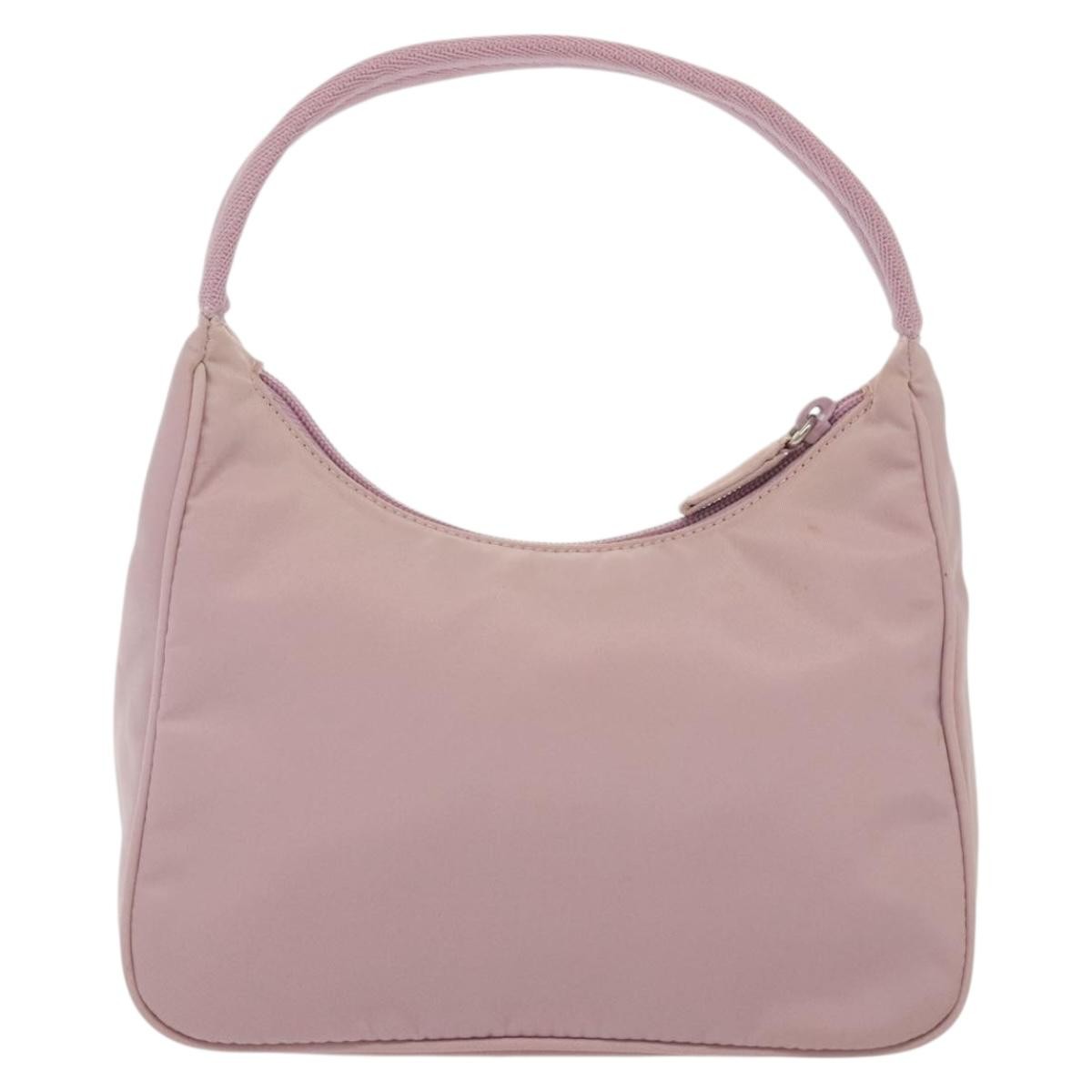 Prada Hobo Tessuto, PINK, NYLON, Handbag