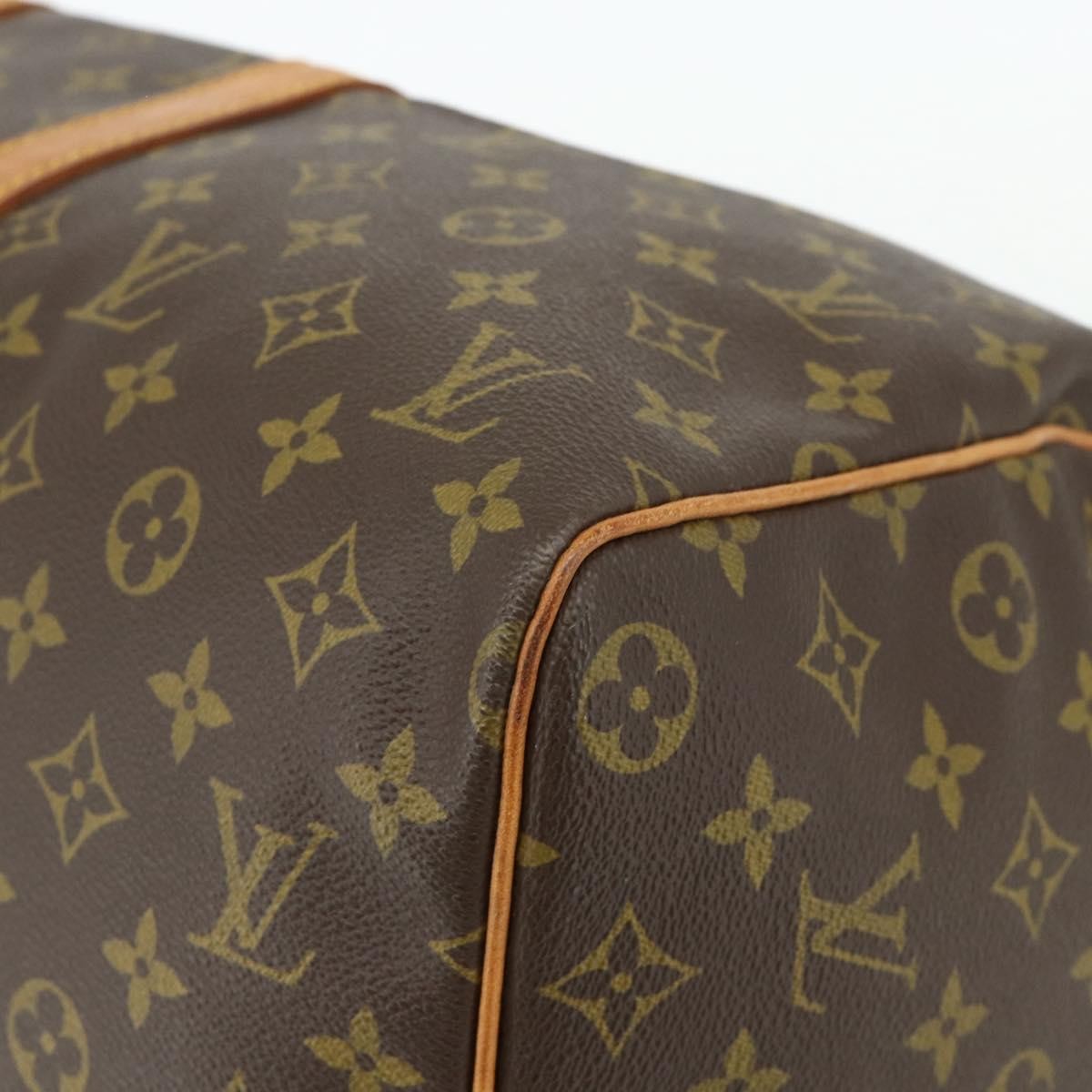 Louis Vuitton Keepall Bag Monogram Canvas, Brown, Canvas, Travel Bag