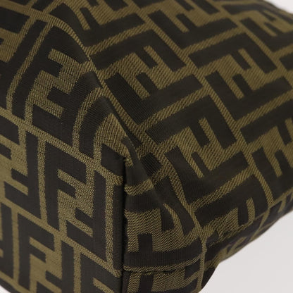 Fendi Zucca Tote bag FF motif, BROWN, CANVAS, Tote bag