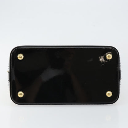 Louis Vuitton Lockit Handbag Monogram Vernis, BEIGE, PATENT_LEATHER, Tote bag