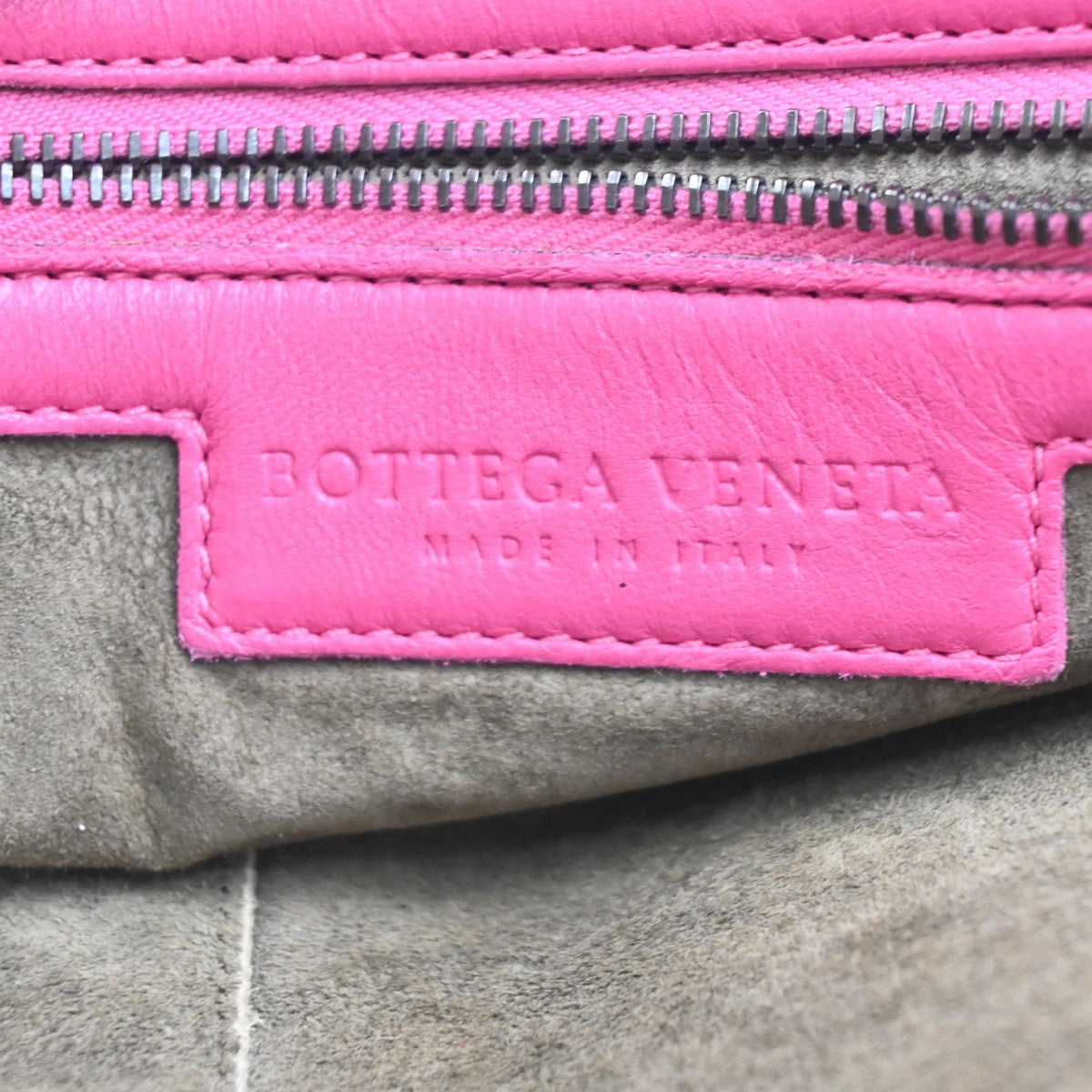 Bottega Veneta Nodini Crossbody Bag Intrecciato Nappa, PINK, LEATHER, Shoulder bag