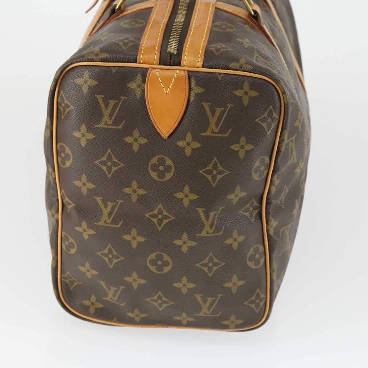 Louis Vuitton Sac Souple Handbag Monogram Canvas, BROWN, CANVAS, Travel bag