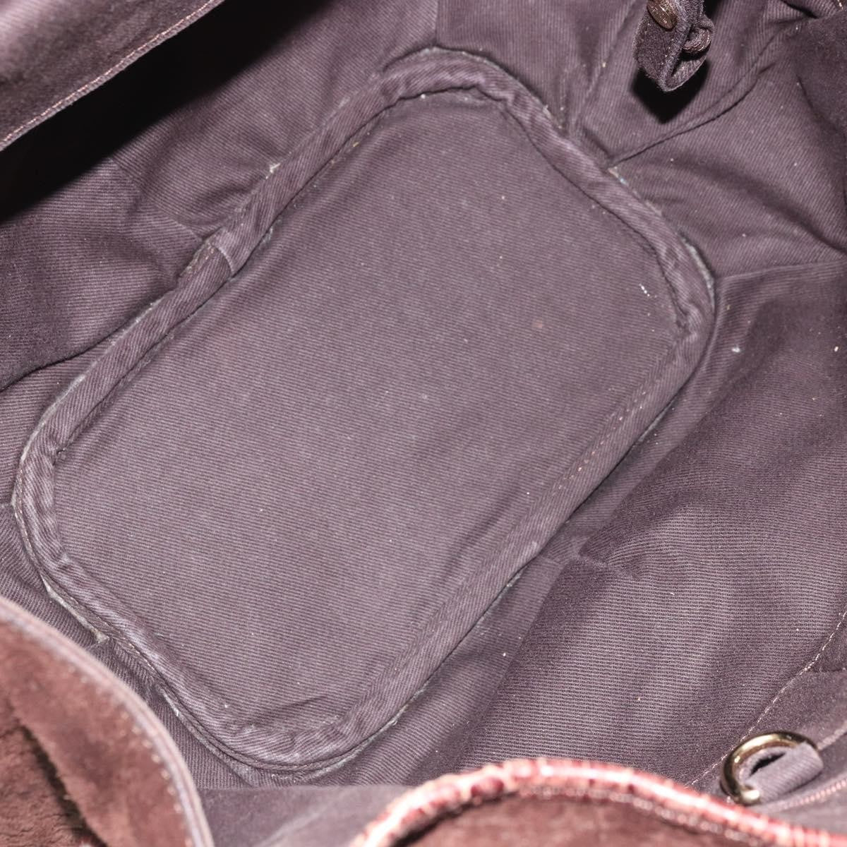 Celine Bittersweet Canvas, Brown, Canvas, Handbag